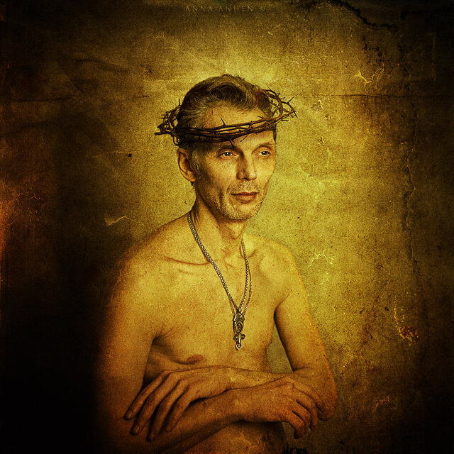 Portrait, Indoor, Man, Studio, Classic Portrait, Icon, Anna Anhen, Square