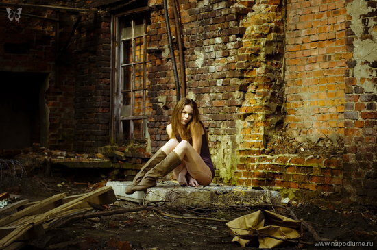 модель,  фэшн,  гламур,  развалины,  Model,  Fashion,  Glamor,  Ruins