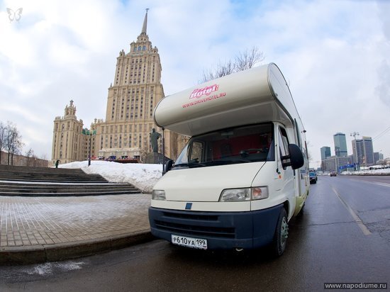 DriveHotel,  гримваген,   отель на час,  мобильный офис,  аренда автодома
