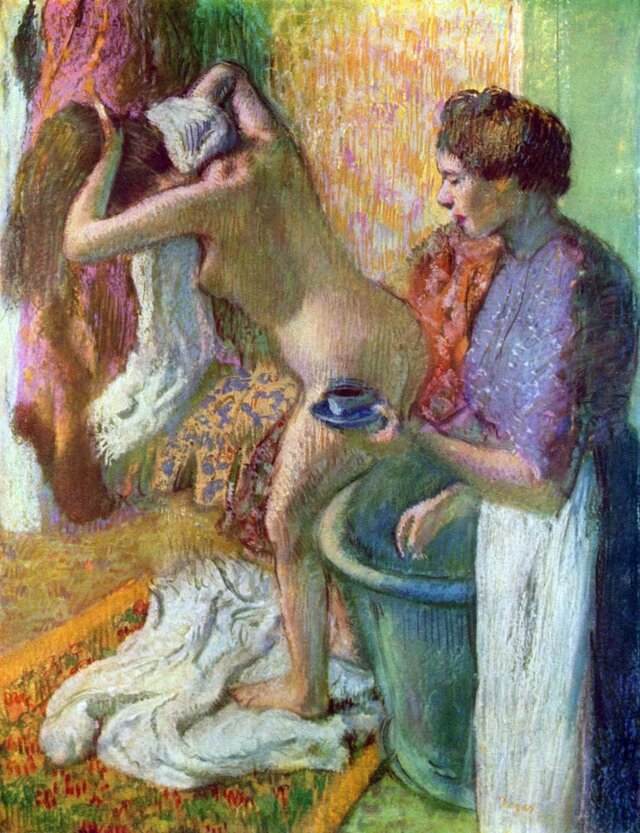 Завтрак после купанияЭдгар Дега 1895, 121×92 см
