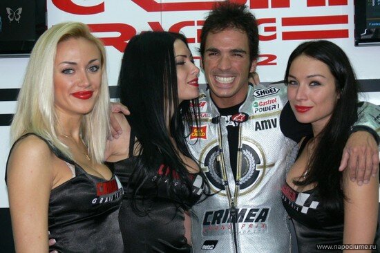 Чемпион Мира в классе Moto2 Tony Elias