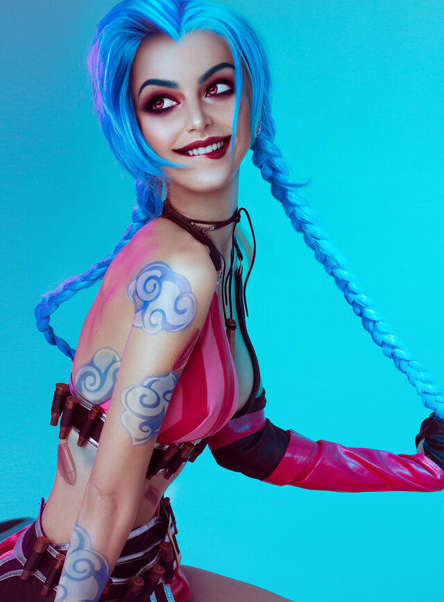 Jinx from League of Legends game