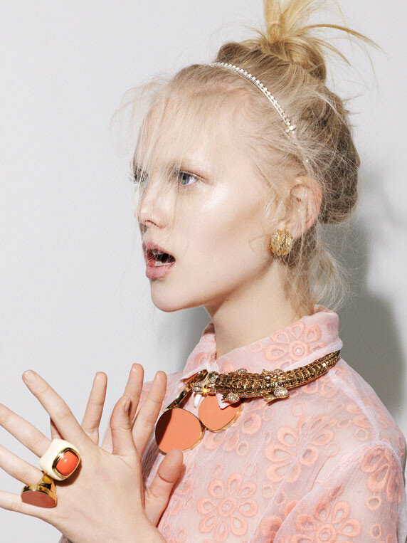 Anne Sophie Monrad by Nagi Sakai for Please Magazine S/S 2012