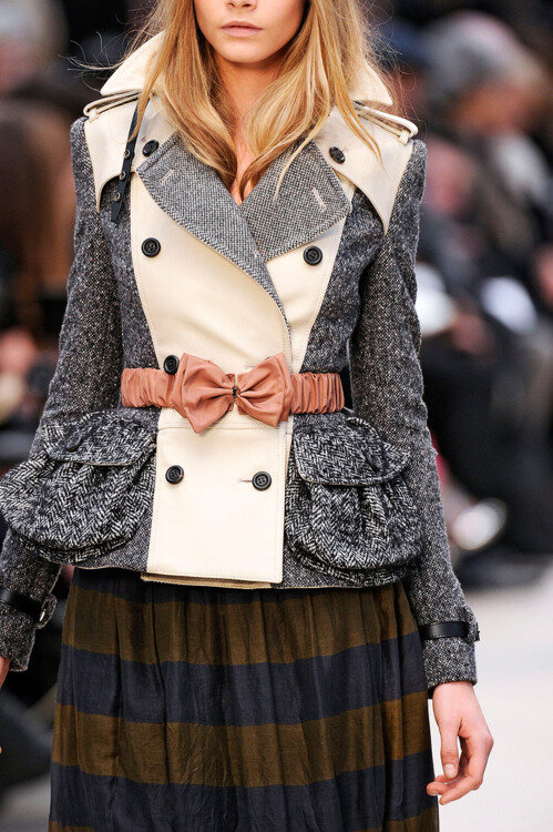 Burberry Prorsum Fall 2012 details