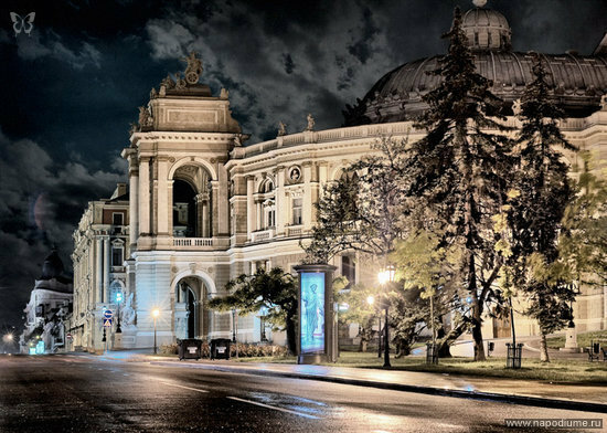 Одесса,  Odessa,  оперный театр