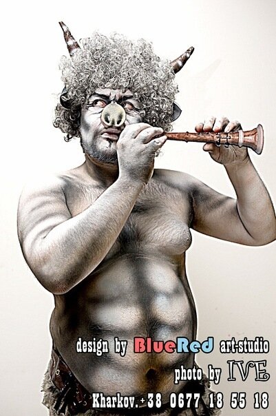 Фото Натали bodyart-Master Рыжая