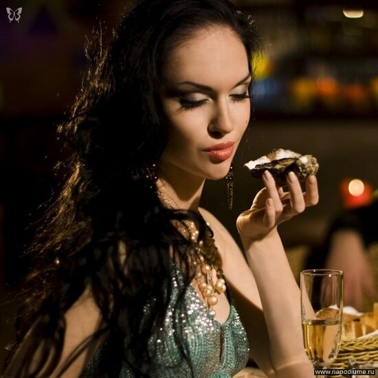 Реклама устриц