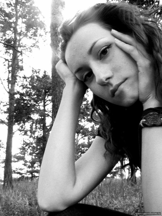 Black White,  Nature,  Brunete,  Portret