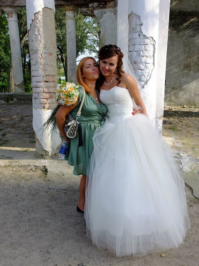 Green dress
