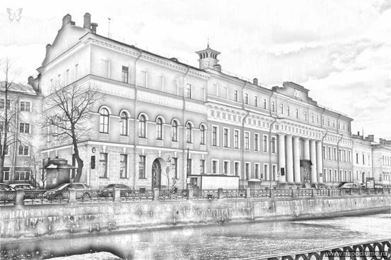 Санкт Петербург,  р.Мойка,  Мойка,  река,  Юсуповский,  дворец,  Nesterov,  Peter,  Art,  Photo,  Foto