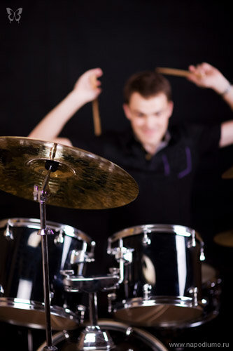 stylish drummer 