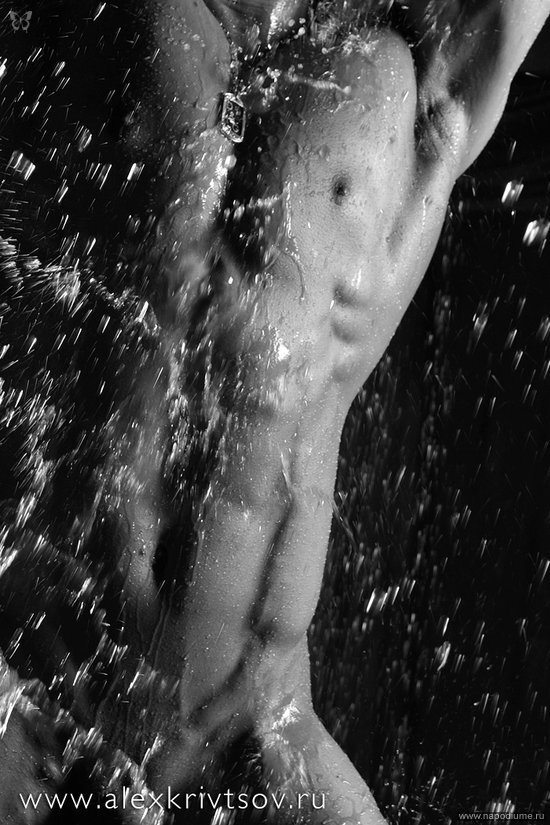 ню,  аква,  вода,  тело,  мужчина,  Nude,  Aqua,  Body,  Sensual,  Krivtsov