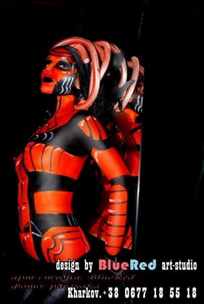 Фото Натали bodyart-Master Рыжая