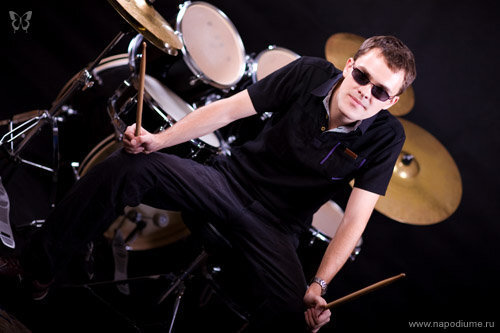 stylish drummer 