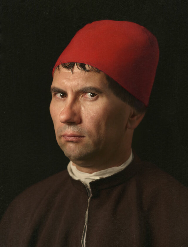 По картине Antonello da Messina.