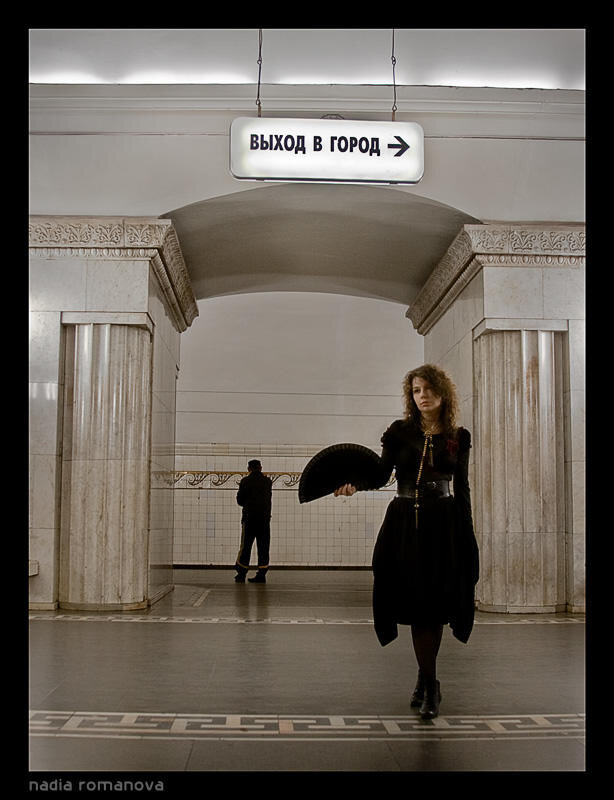 марта кетро, метро, портрет, девушка, история