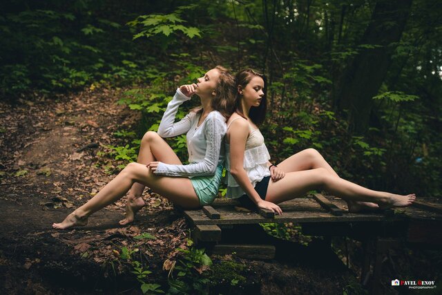 2 подружки Катэ и Лера