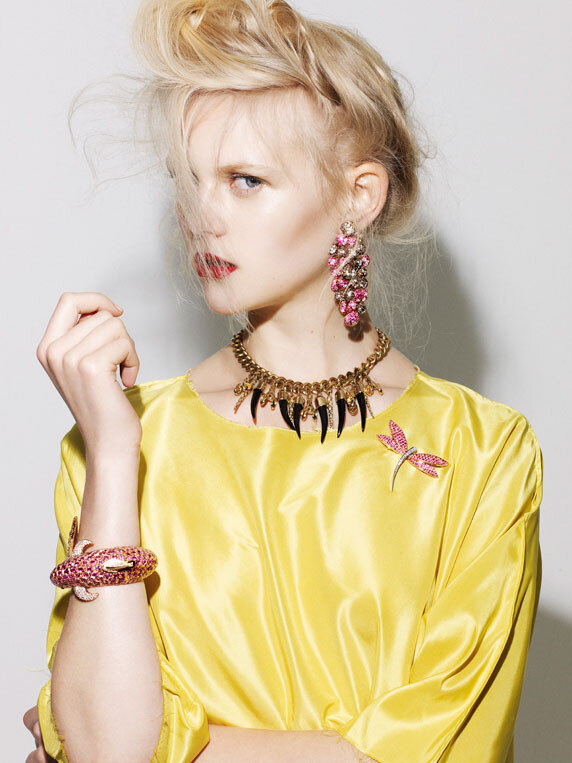 Anne Sophie Monrad by Nagi Sakai for Please Magazine S/S 2012