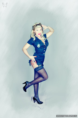 Pin Up,  стилизация