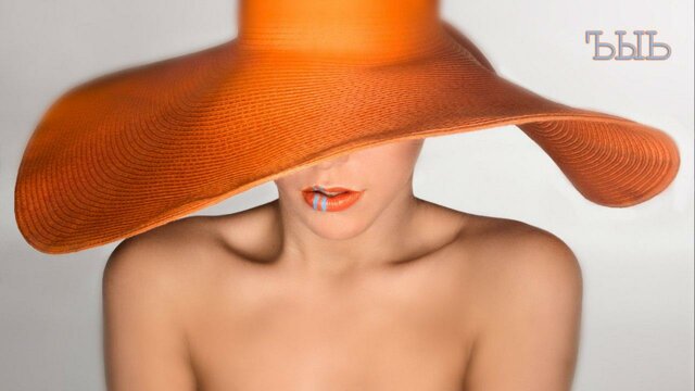 Hat, Fashion, Lips, Lipstick, Orange