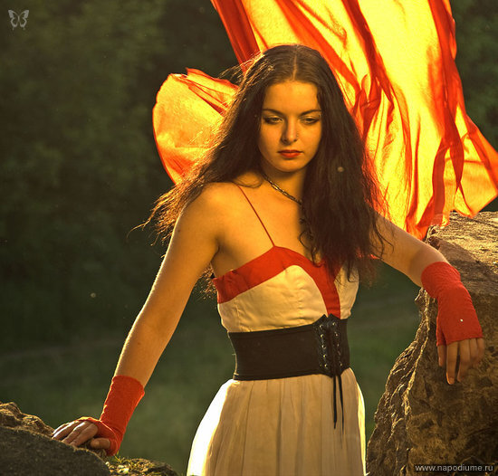 портрет,  девушка,  природа,   красота,  гламур
