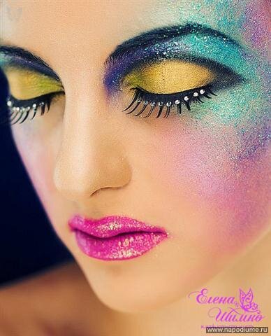 Barbie,  Blond,  Makeup,  Creative Makeup,  Colorful Makeup,  барби,  блондинка,  креативный макияж