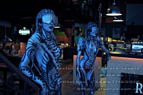 Фото Натали bodyart-Master Рыжая