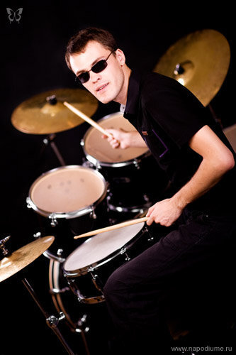 stylish drummer 