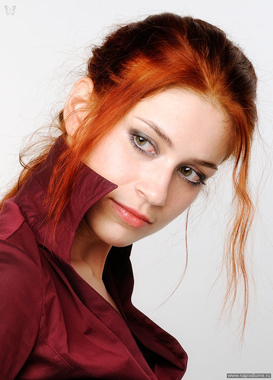 девушка, портрет, студия