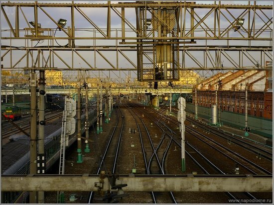 Москва,  вокзал