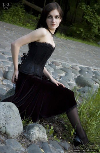 Fashion, корсет, готика