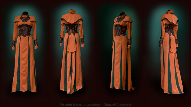 Коллекция "Корсетика". Платье 2. Дизайн и изготовление - Андрей Канунов.