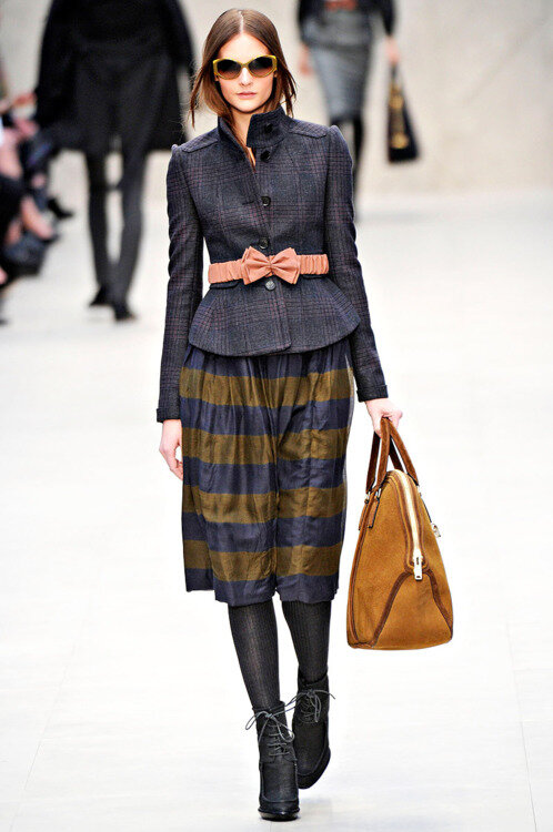 Burberry Prorsum Fall 2012 details