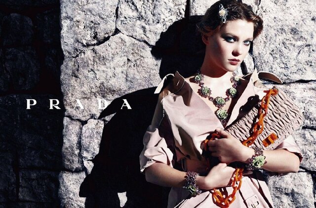 Lea Seydoux by Steven Meisel Prada Resort 2012