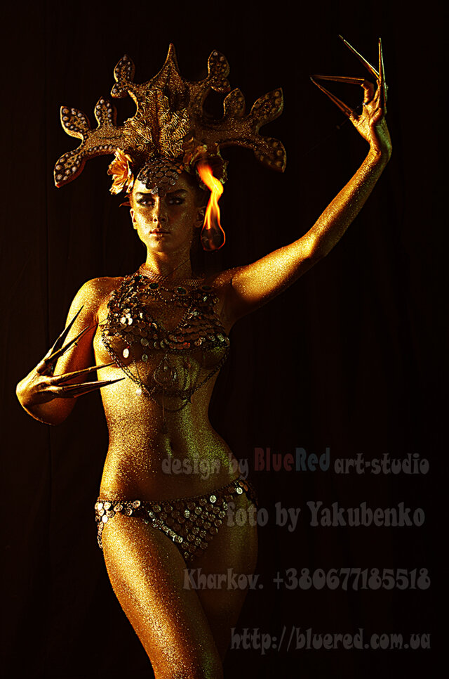 Фото Натали bodyart-Master Рыжая