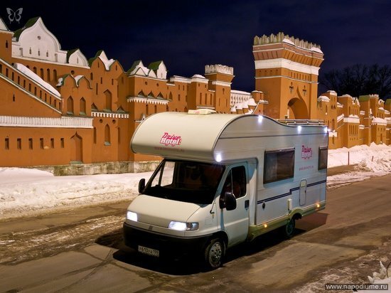 DriveHotel,  гримваген,   отель на час,  мобильный офис,  аренда автодома