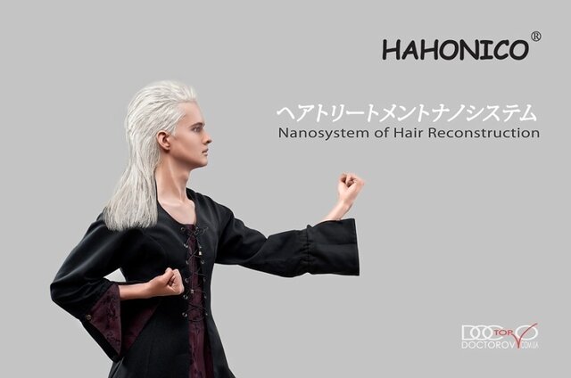 Наносистема реконструкции волос от HAHONICO