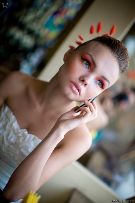 ФОТОПРОЕКТ "FASHION WEDDING " создан в творческом союзе с ярким, талантливым фотографом Яной Стриж и замечательным парикмахером - стилистом, моей ученицей Марией Король. Спасибо Яне и Марии - они прекрасные профессионалы!

Визажист - стилист Инна Пальчак
П