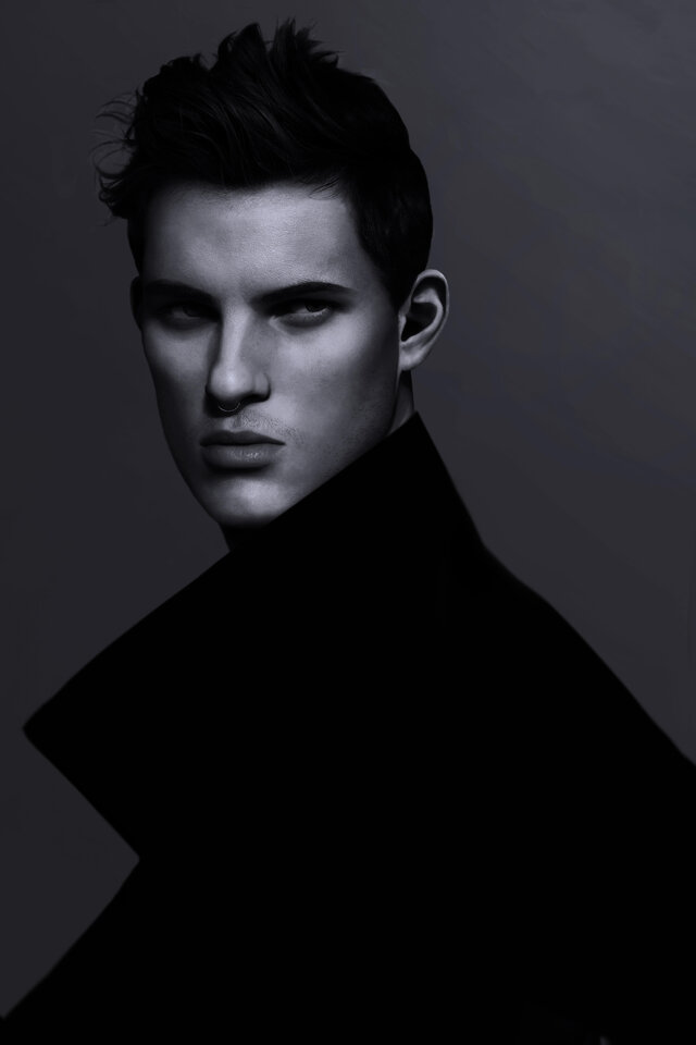 Black and gray