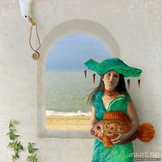 сказка,  фэнтази,  коллаж,  портрет,  сон,  фантазия