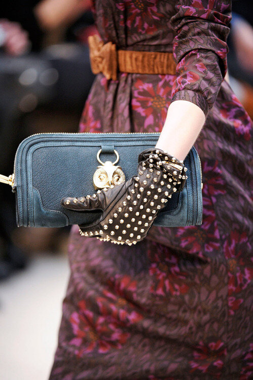 Burberry Prorsum Fall 2012 details