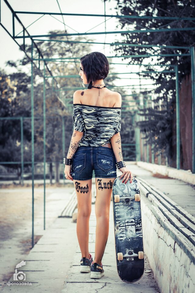 Tattoo girl