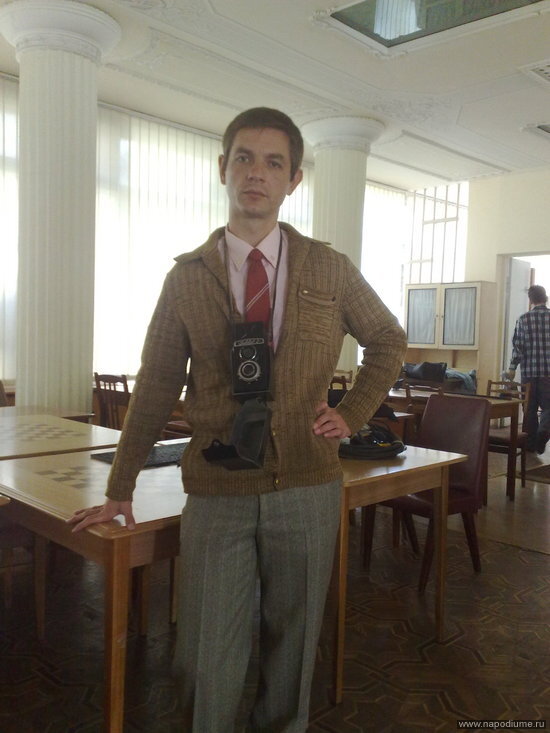 Док. фильм "Перебежчики" - эпизод. роль - фоторепортер