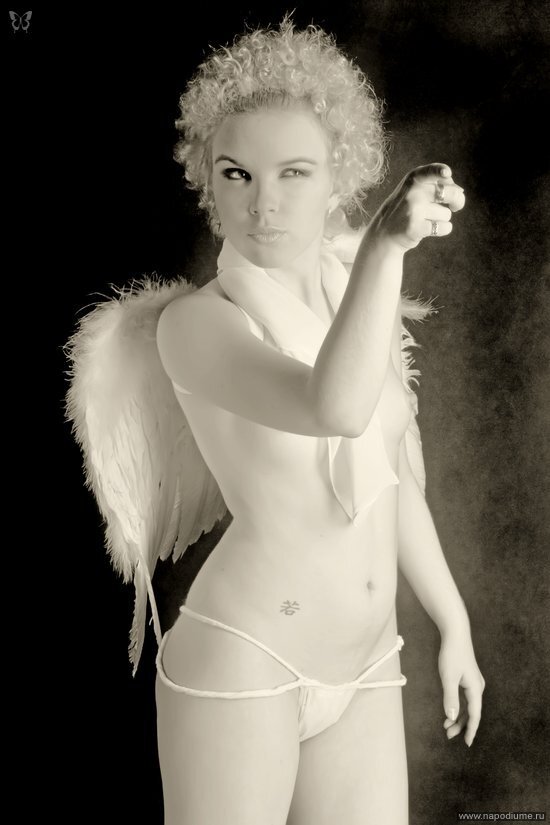 гламур,  образ,  стилизация,  Curly,  Angel,  ангел