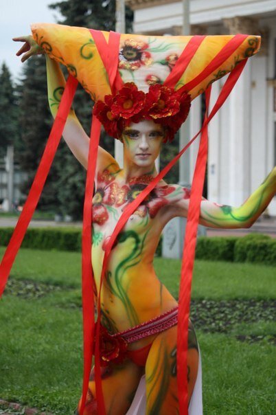 Фото Натали bodyart-Master Рыжая