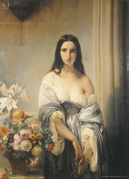Хайес,  МЕЛАНХОЛИЯ,  1842