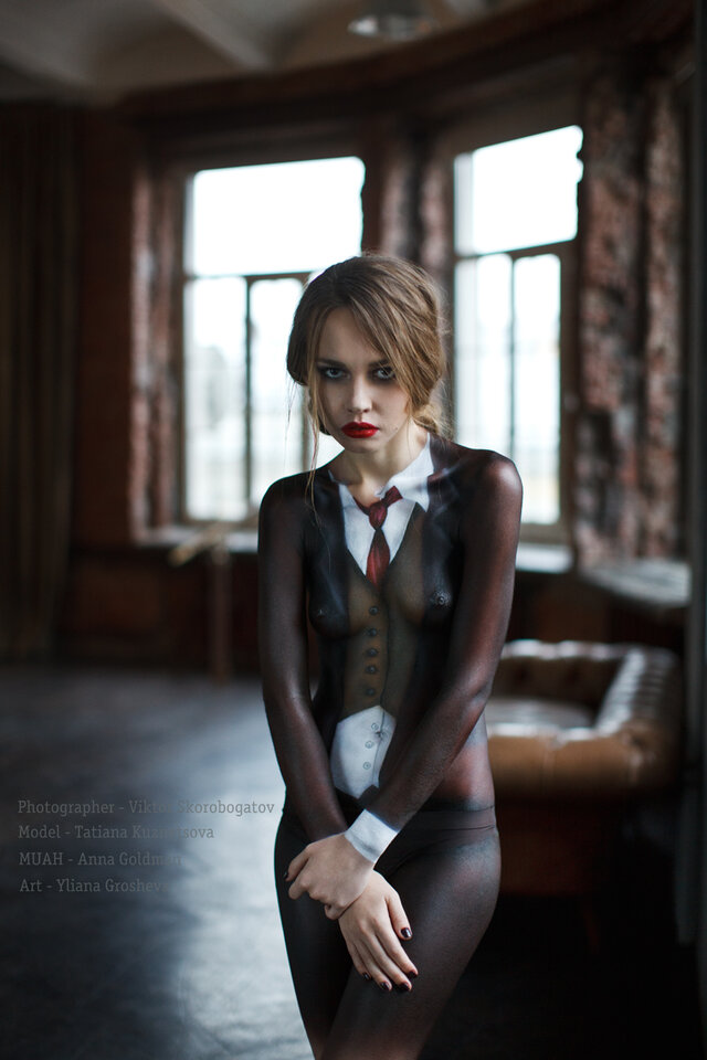 Girl, Nude, Bodyart, Bodypaint, Beautiful, Fashion, Tanechkagaechka, Skorovik