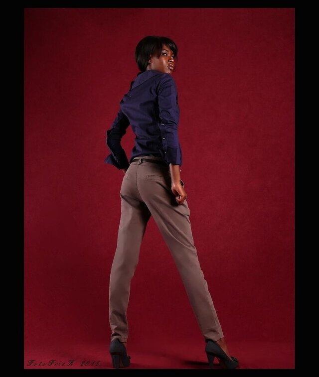 Posing, Talent, Fashion, Young, Sexy, Black, Kenya, Africa