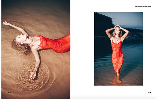Съёмка для журнала LYUN Magazine Летний фотопроект