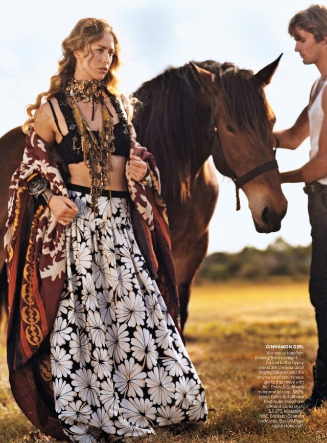 Summer of Love by Bruce Weber for American Vogue April 2012
